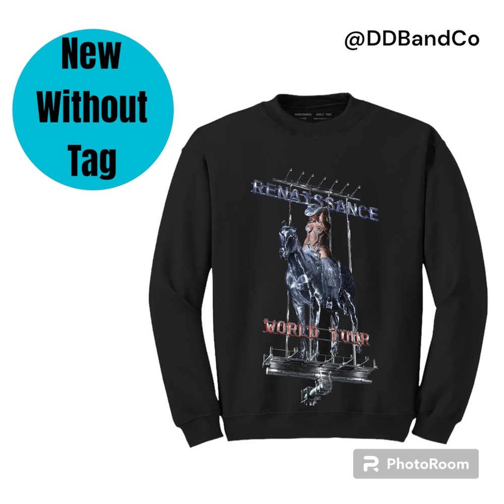 Official Beyonce Renaissance World Tour Merchandise Billboard Crewneck